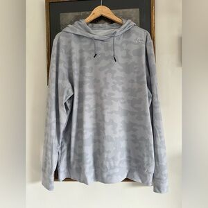 RHOBACK Hesi Performance Hoodie in Camo Grey sz L
